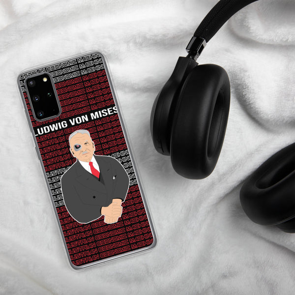 Ludwig von Mises - Austrian Economics Machine Samsung Case - Proud Libertarian - Hunter Wynn Designs