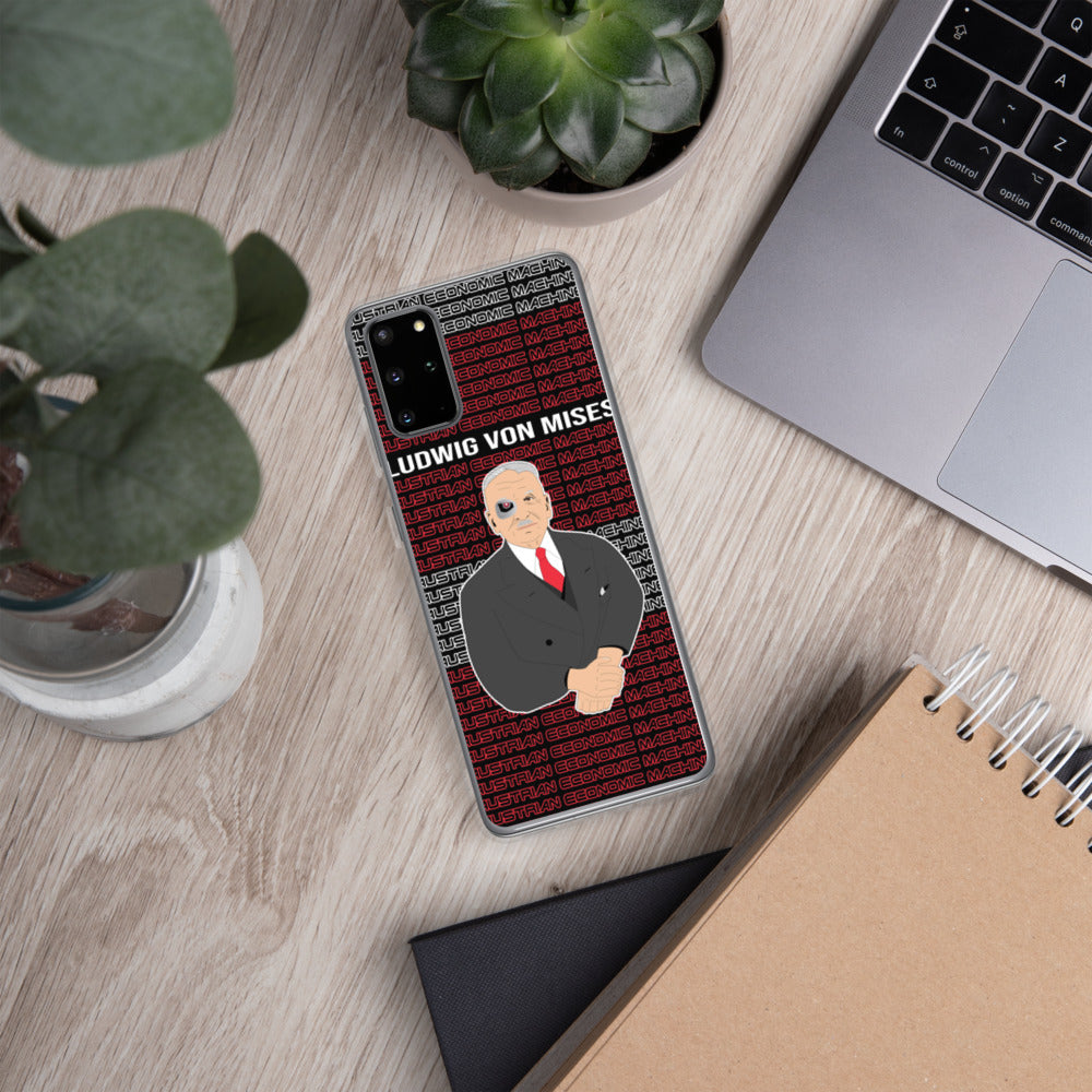 Ludwig von Mises - Austrian Economics Machine Samsung Case - Proud Libertarian - Hunter Wynn Designs