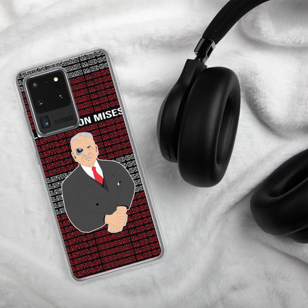 Ludwig von Mises - Austrian Economics Machine Samsung Case - Proud Libertarian - Hunter Wynn Designs