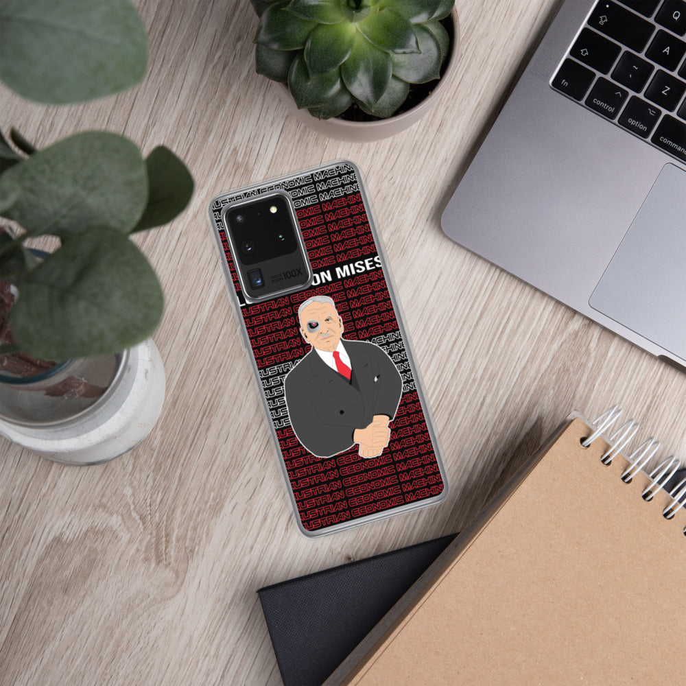 Ludwig von Mises - Austrian Economics Machine Samsung Case - Proud Libertarian - Hunter Wynn Designs