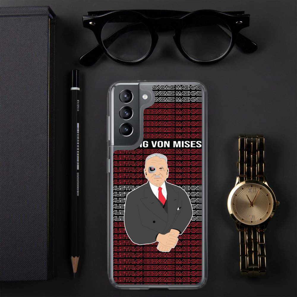 Ludwig von Mises - Austrian Economics Machine Samsung Case - Proud Libertarian - Hunter Wynn Designs