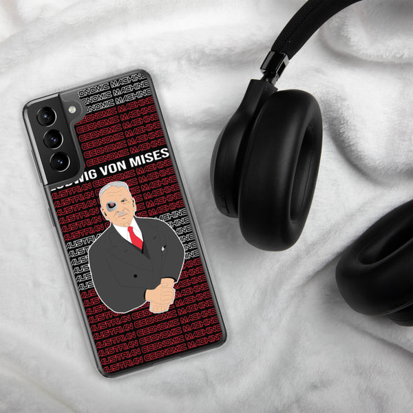 Ludwig von Mises - Austrian Economics Machine Samsung Case - Proud Libertarian - Hunter Wynn Designs