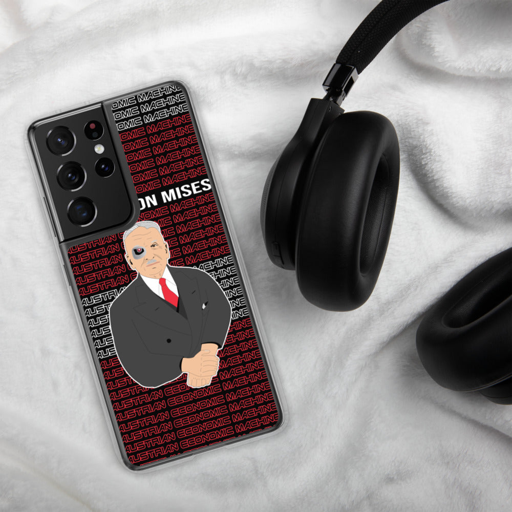 Ludwig von Mises - Austrian Economics Machine Samsung Case - Proud Libertarian - Hunter Wynn Designs