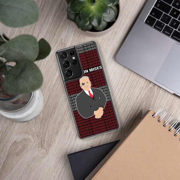 Ludwig von Mises - Austrian Economics Machine Samsung Case - Proud Libertarian - Hunter Wynn Designs