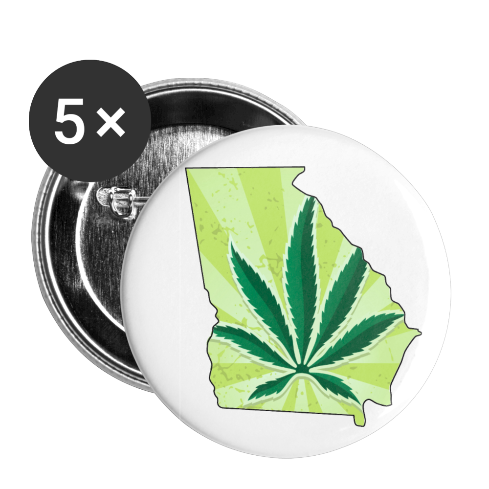 Peachtree NORML Buttons large 2.2'' (5-pack) - Proud Libertarian - Peachtree NORML