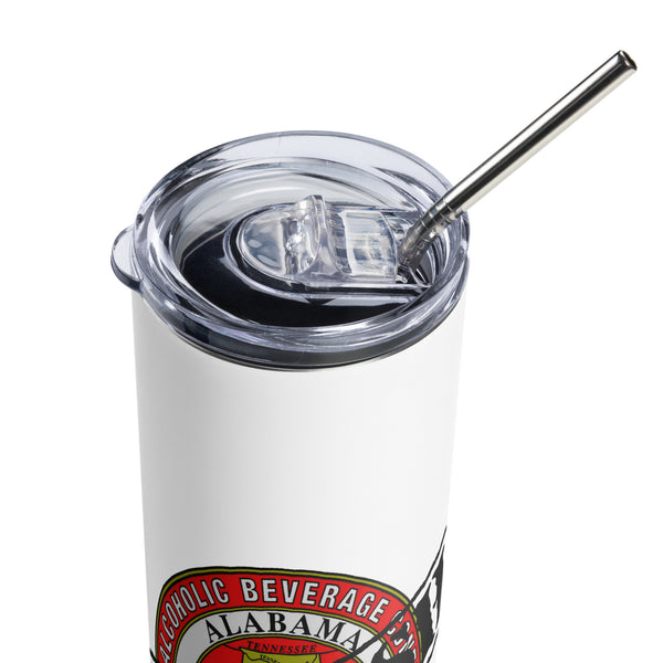 LP Alabama Abolish ABC Stainless steel tumbler - Proud Libertarian - Libertarian Party of Alabama