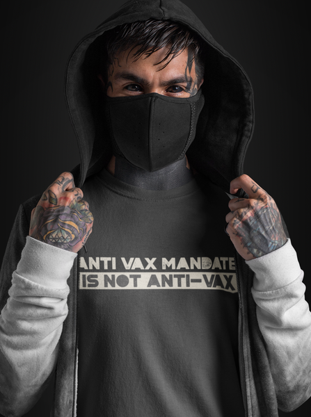 Anti Vax Mandate is not Anti-Vax Short-Sleeve Unisex T-Shirt - Proud Libertarian - Proud Libertarian