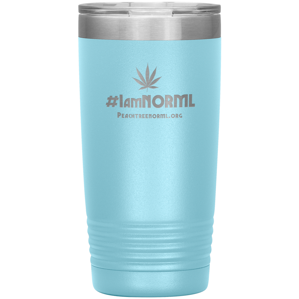 #IAmNORML Tumbler 20z - Proud Libertarian - Peachtree NORML