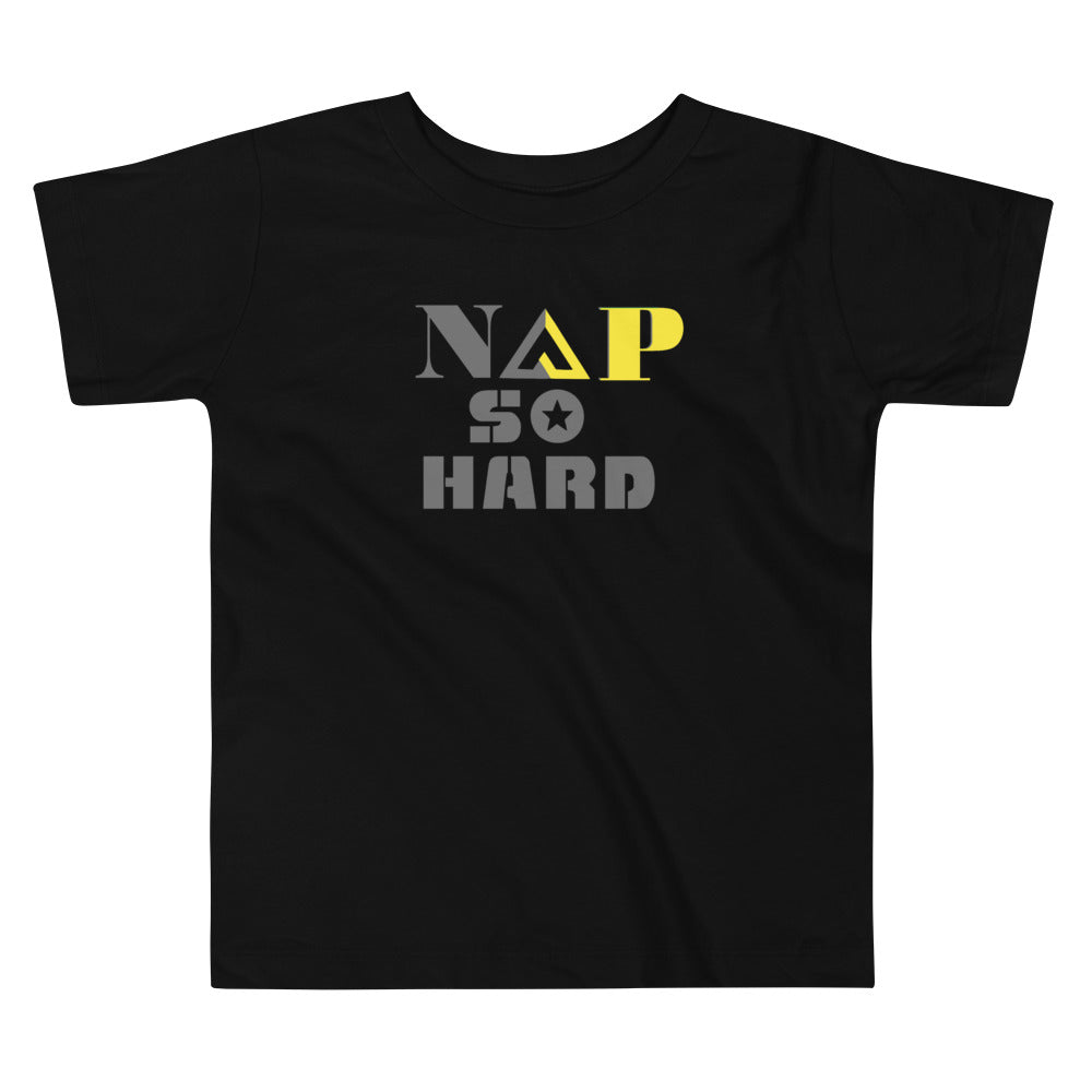 NAP SO HARD Toddler Short Sleeve Tee - Proud Libertarian - Rachael Revolution