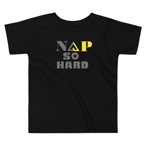 NAP SO HARD Toddler Short Sleeve Tee - Proud Libertarian - Rachael Revolution