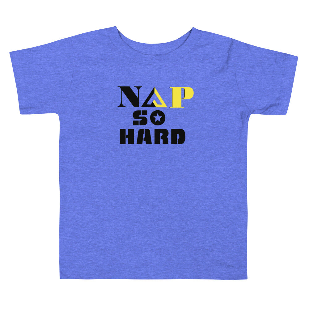 NAP SO HARD Toddler Short Sleeve Tee - Proud Libertarian - Rachael Revolution