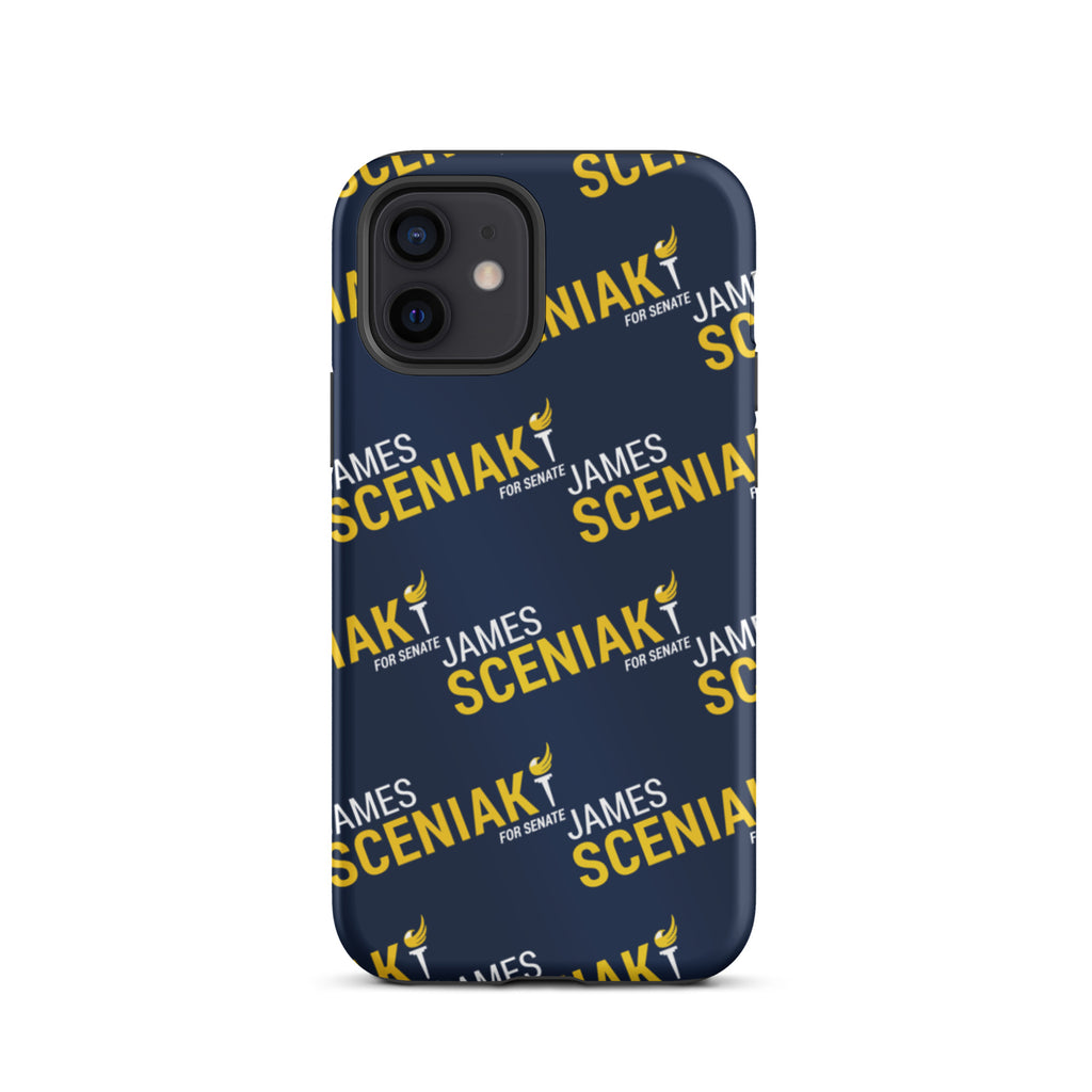 James Sceniak for Senate Tough iPhone case - Proud Libertarian - Sceniak for Senate