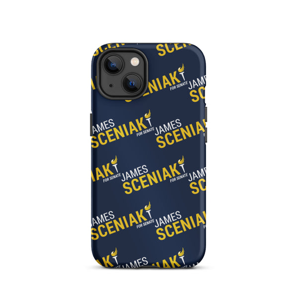 James Sceniak for Senate Tough iPhone case - Proud Libertarian - Sceniak for Senate