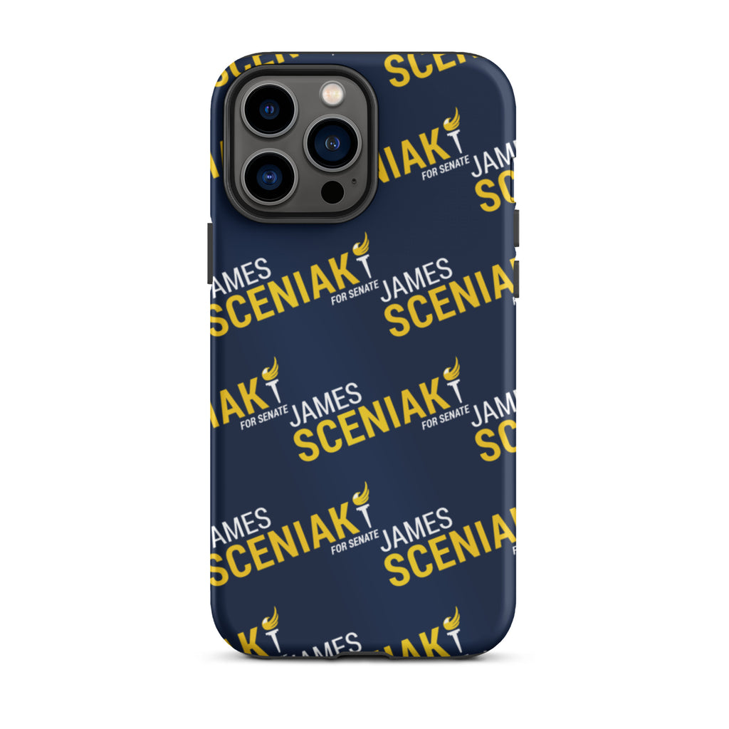 James Sceniak for Senate Tough iPhone case - Proud Libertarian - Sceniak for Senate