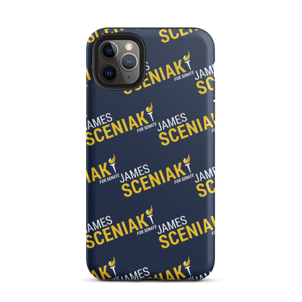 James Sceniak for Senate Tough iPhone case - Proud Libertarian - Sceniak for Senate