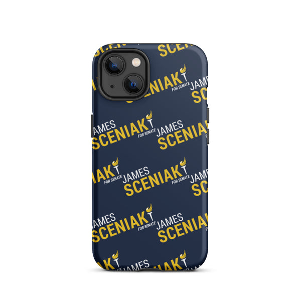 James Sceniak for Senate Tough iPhone case - Proud Libertarian - Sceniak for Senate