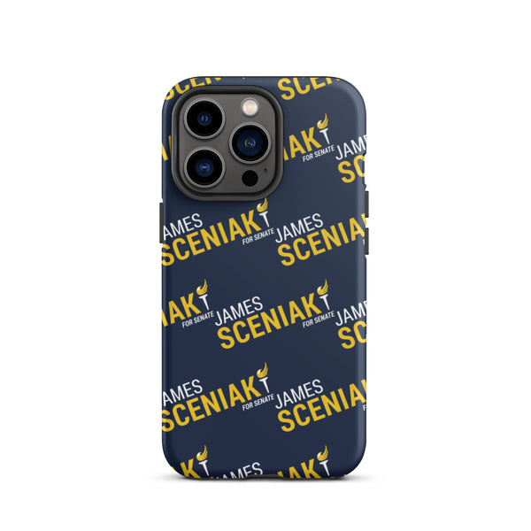 James Sceniak for Senate Tough iPhone case - Proud Libertarian - Sceniak for Senate