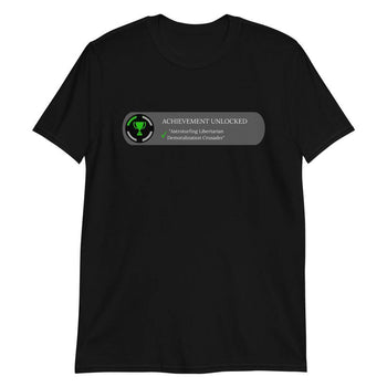 Astroturfing Libertarian Short-Sleeve Unisex T-Shirt - Proud Libertarian - Libertarian Party of Georgia