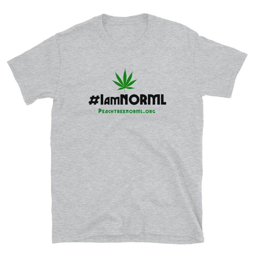 #IAmNORML Short-Sleeve Unisex T-Shirt - Proud Libertarian - Peachtree NORML