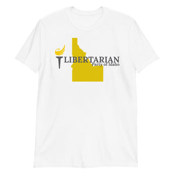 Libertarian Party of Idaho Short-Sleeve Unisex T-Shirt - Proud Libertarian - Libertarian Party of Idaho