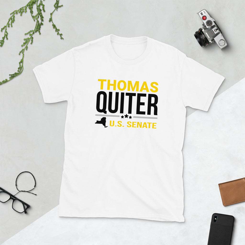 Thomas Quiter for US Senate Short-Sleeve Unisex T-Shirt - Proud Libertarian - Thomas Quiter Campaign