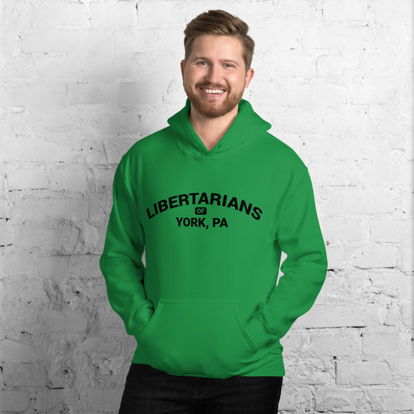 Libertarians of York PA Unisex Hoodie - Proud Libertarian - Libertarian Party of Pennsylvania - York