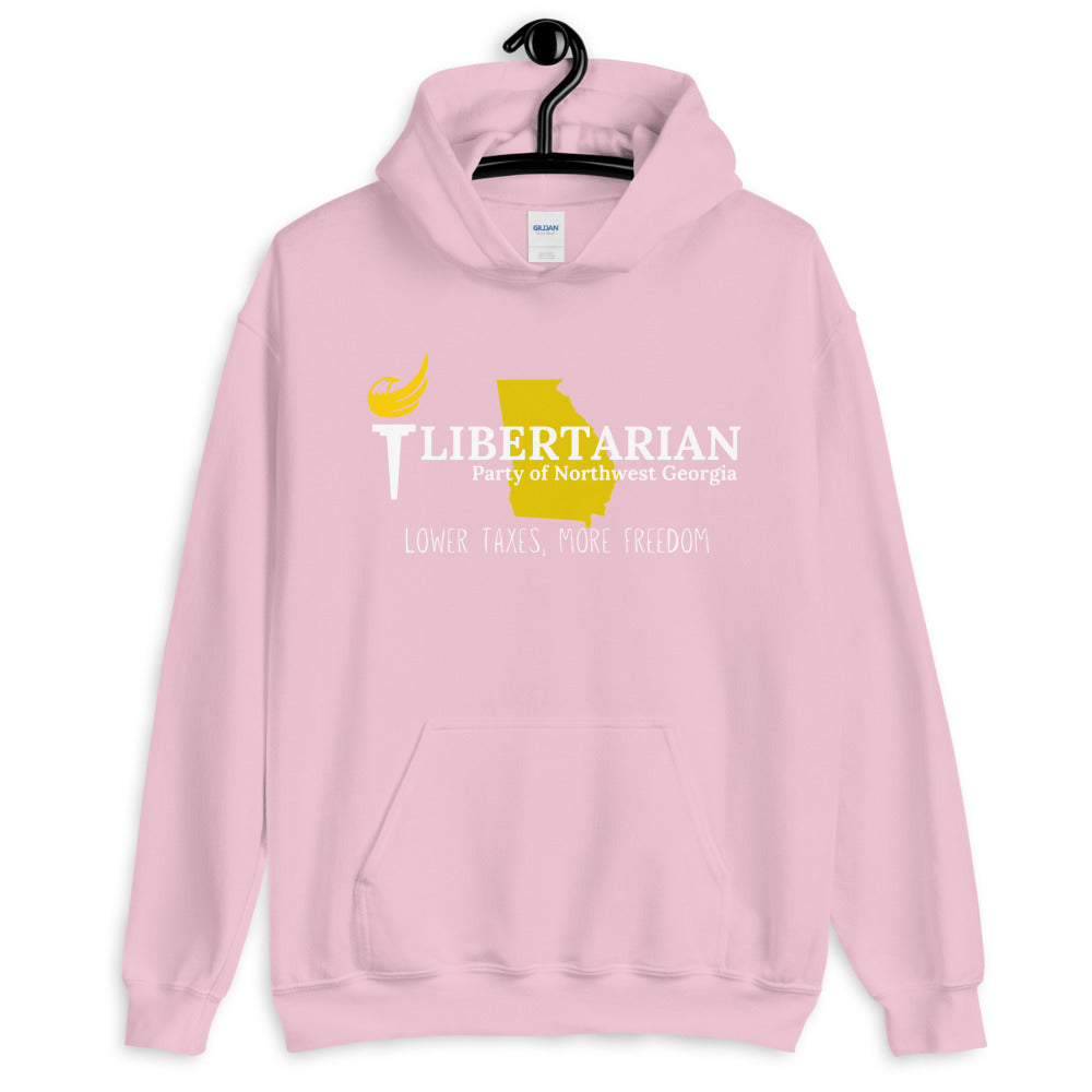 Libertarian Party of Northwest Georgia Unisex Hoodie - Proud Libertarian - Libertarian Party of Georgia