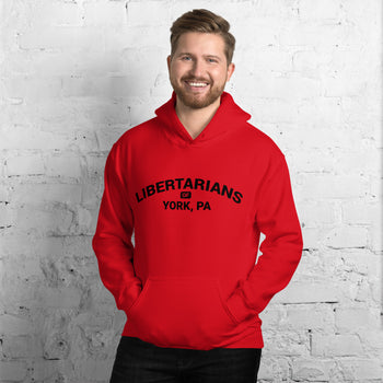 Libertarians of York PA Unisex Hoodie - Proud Libertarian - Libertarian Party of Pennsylvania - York