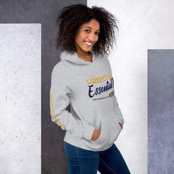 Liberty is Essential! Unisex Hoodie - Proud Libertarian - Liberty is Essential