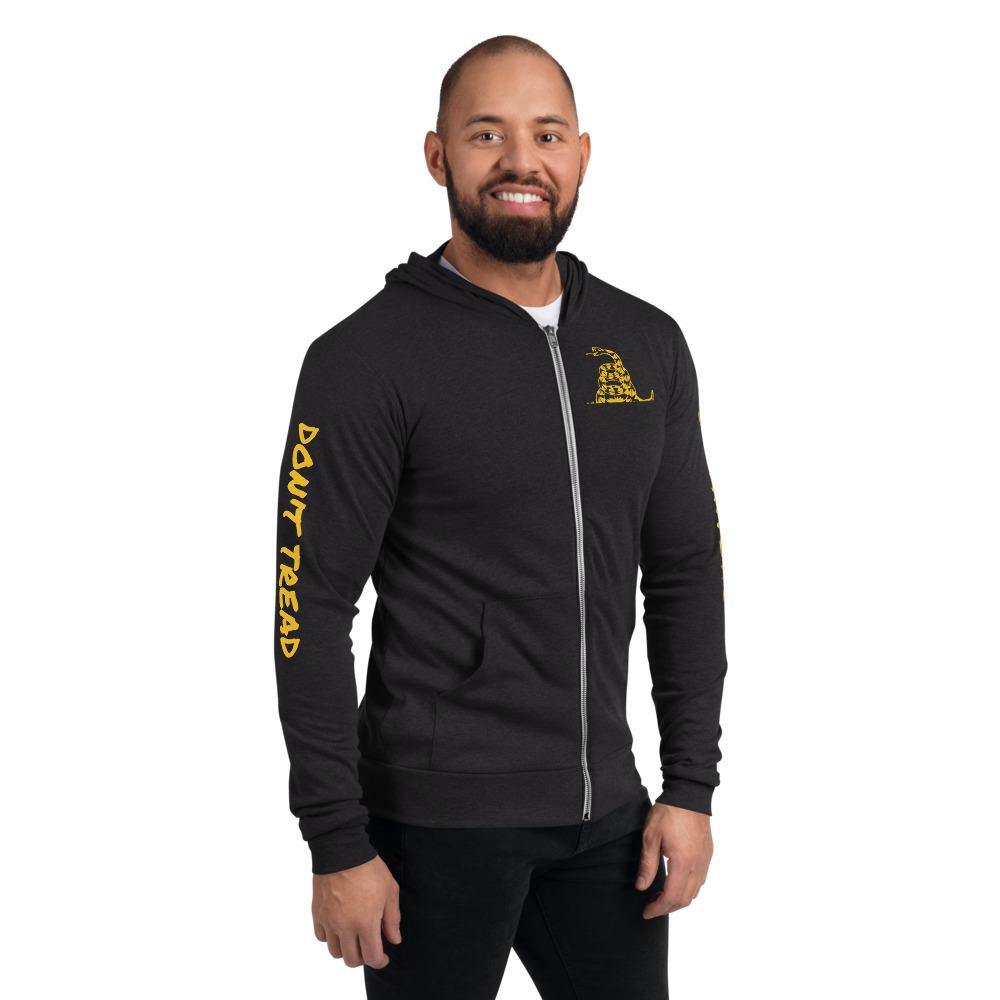 Don't Tread on Anyone Unisex zip hoodie - Proud Libertarian - Proud Libertarian