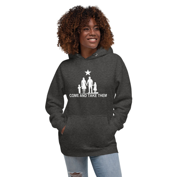 Come and Take Them Anti-war Premium Unisex Hoodie - Proud Libertarian - AnarchoChristian