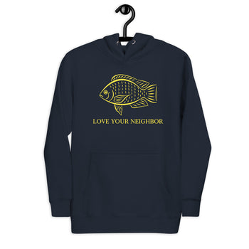 Love your Neighbor Hoodie - Proud Libertarian - Owluntaryist