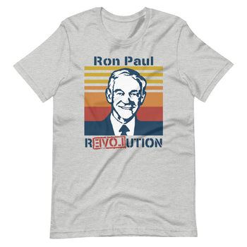 Ron Paul Revolution Short-Sleeve Unisex T-Shirt - Proud Libertarian - Libertarian Frontier