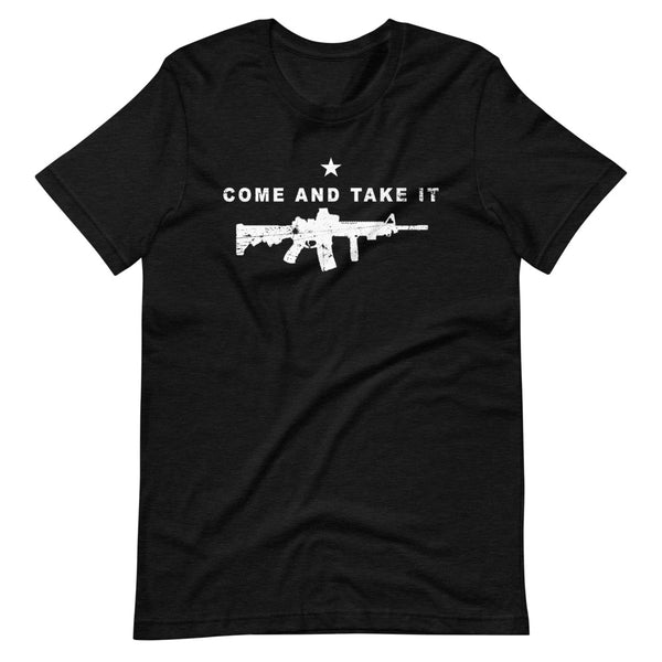 Come and Take it Short-Sleeve Unisex T-Shirt - Proud Libertarian - Libertarian Frontier