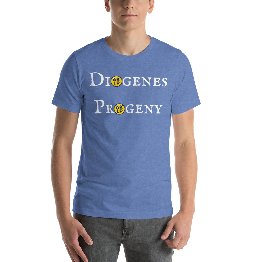 Diogenes Progeny Alaska LP Short-Sleeve Unisex T-Shirt - Proud Libertarian - Alaska Libertarian Party