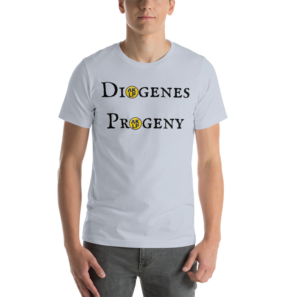 Diogenes Progeny Alaska LP Short-Sleeve Unisex T-Shirt - Proud Libertarian - Alaska Libertarian Party