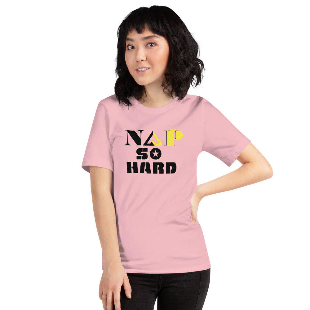 NAP SO HARD Short-Sleeve Unisex T-Shirt - Proud Libertarian - Rachael Revolution