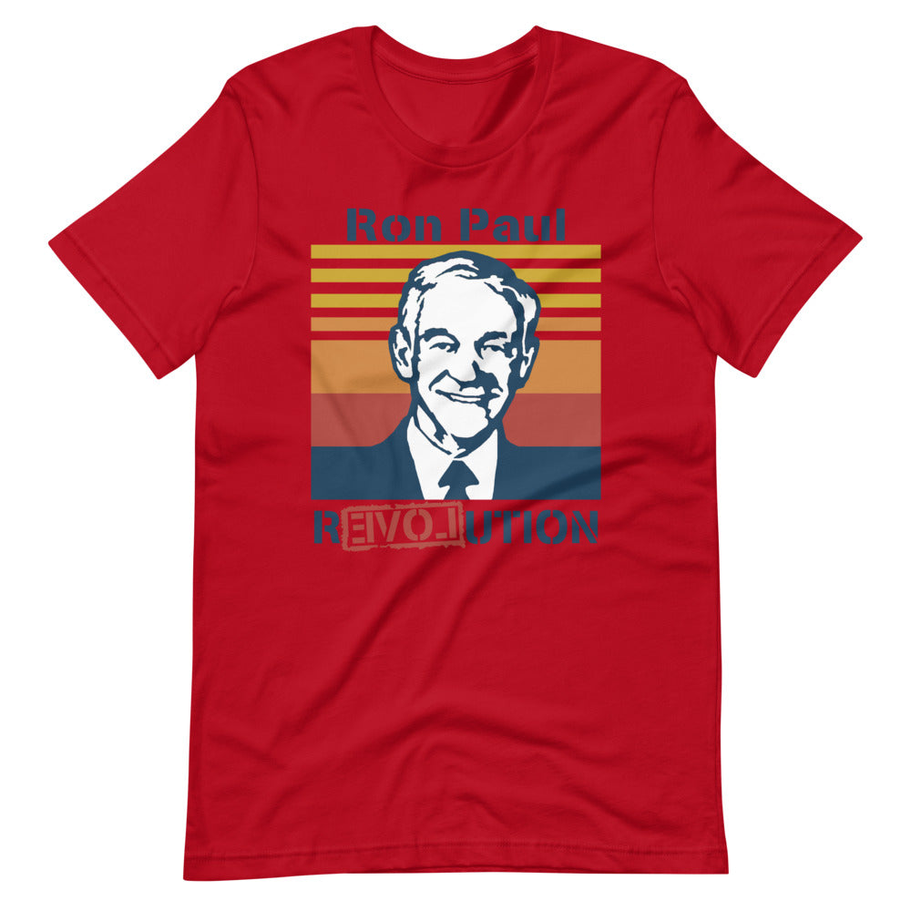 Ron Paul Revolution Short-Sleeve Unisex T-Shirt - Proud Libertarian - Libertarian Frontier