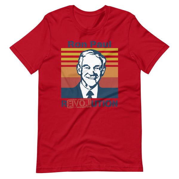 Ron Paul Revolution Short-Sleeve Unisex T-Shirt - Proud Libertarian - Libertarian Frontier