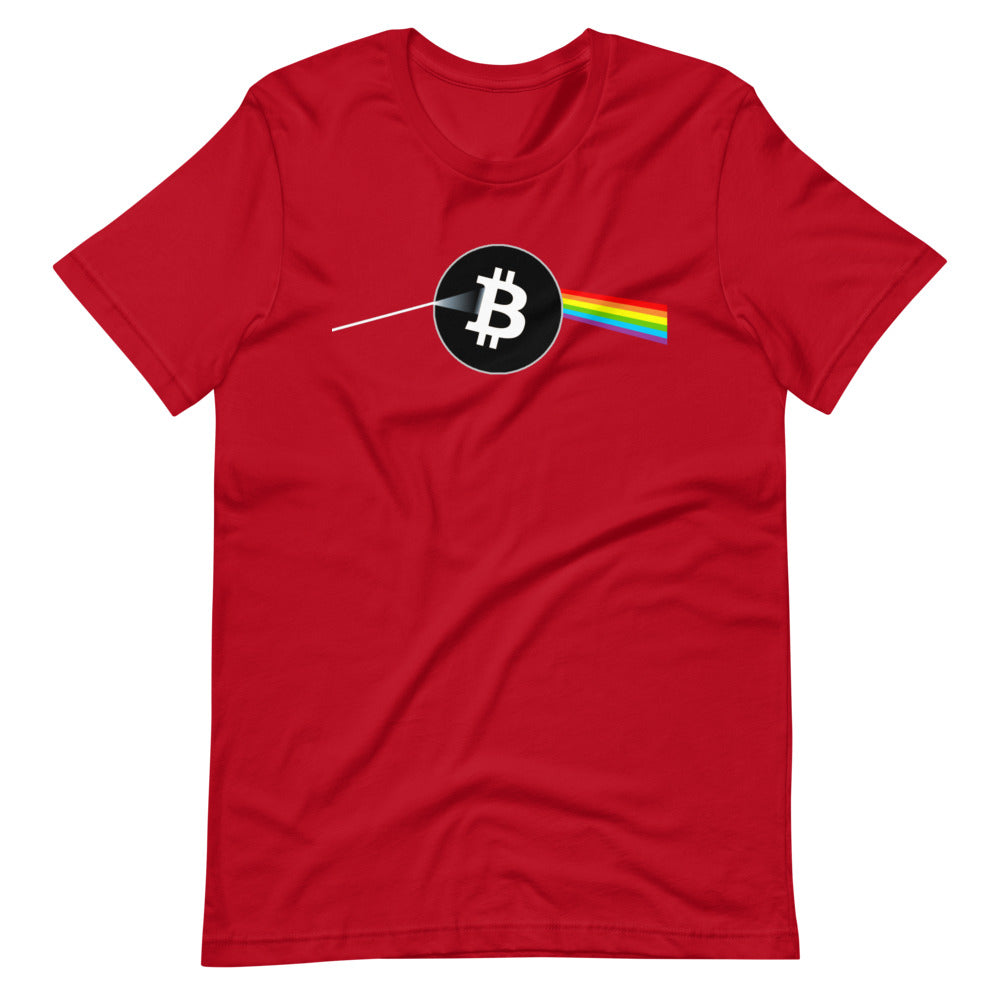 Dark Side Of Bitcoin Short-Sleeve Unisex T-Shirt - Proud Libertarian - Libertarian Frontier