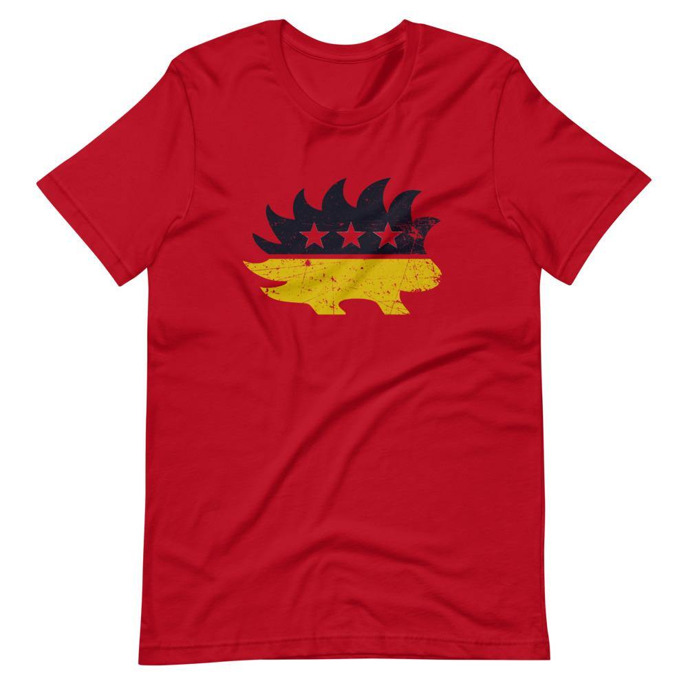 Ancap Porcupine Short-Sleeve Unisex T-Shirt - Proud Libertarian - Libertarian Frontier