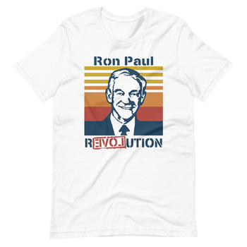 Ron Paul Revolution Short-Sleeve Unisex T-Shirt - Proud Libertarian - Libertarian Frontier