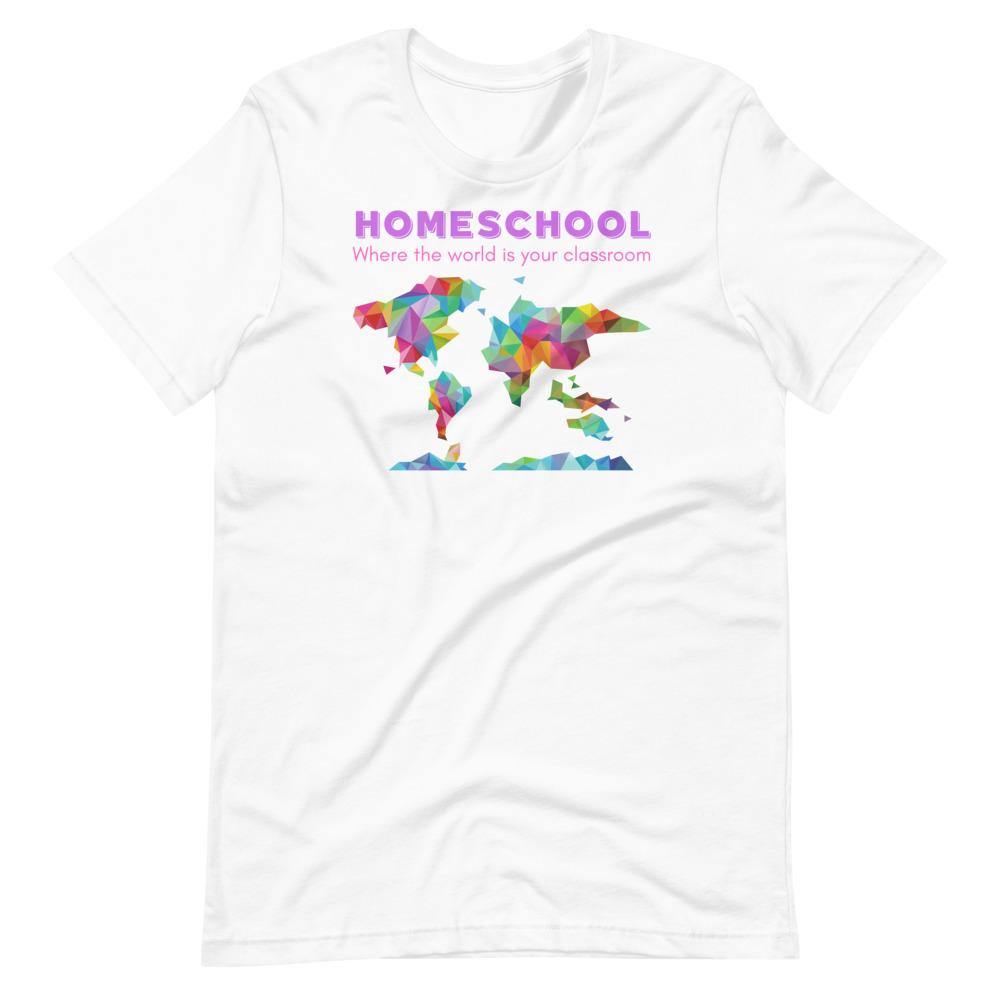 The World is Your Classroom Short-Sleeve Unisex T-Shirt - Proud Libertarian - Proud Libertarian