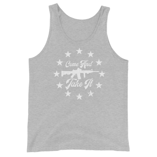 Come and Take it AR-15 Unisex Tank Top - Proud Libertarian - Libertarian Frontier