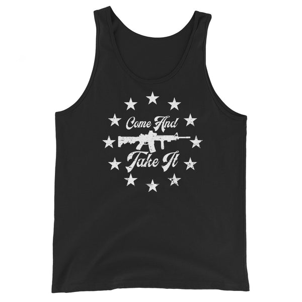 Come and Take it AR-15 Unisex Tank Top - Proud Libertarian - Libertarian Frontier