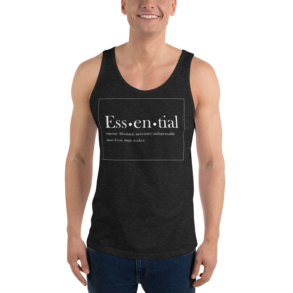 Essential (Ess-en-tial) Definition Unisex Tank Top - Proud Libertarian - Expressman