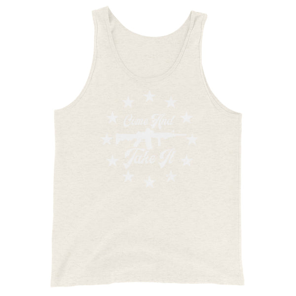 Come and Take it AR-15 Unisex Tank Top - Proud Libertarian - Libertarian Frontier