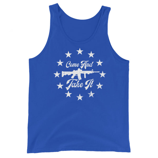 Come and Take it AR-15 Unisex Tank Top - Proud Libertarian - Libertarian Frontier