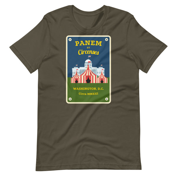 Panem et Circenses (Bread and Circuses) Short-Sleeve Unisex T-Shirt - Proud Libertarian - Michael Rufo