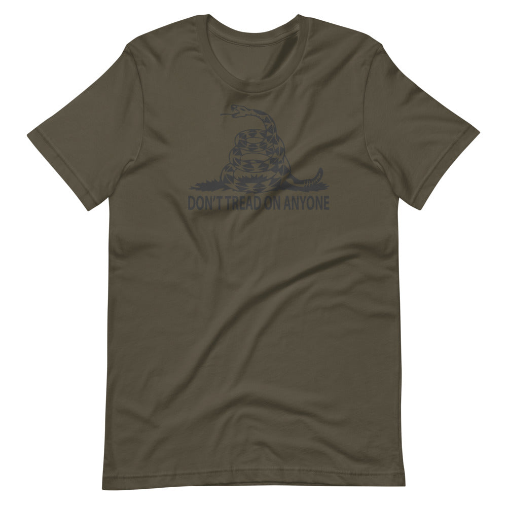 Don't Tread on Anyone Short-sleeve unisex t-shirt - Proud Libertarian - Proud Libertarian